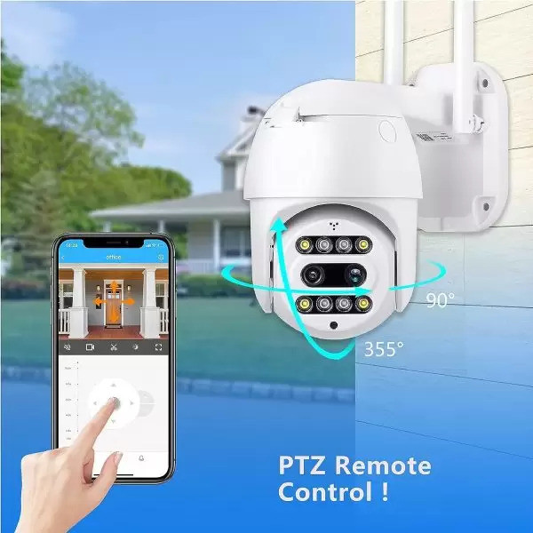 دوربین مینی اسپید دام دو لنز مدل 10X-V380
