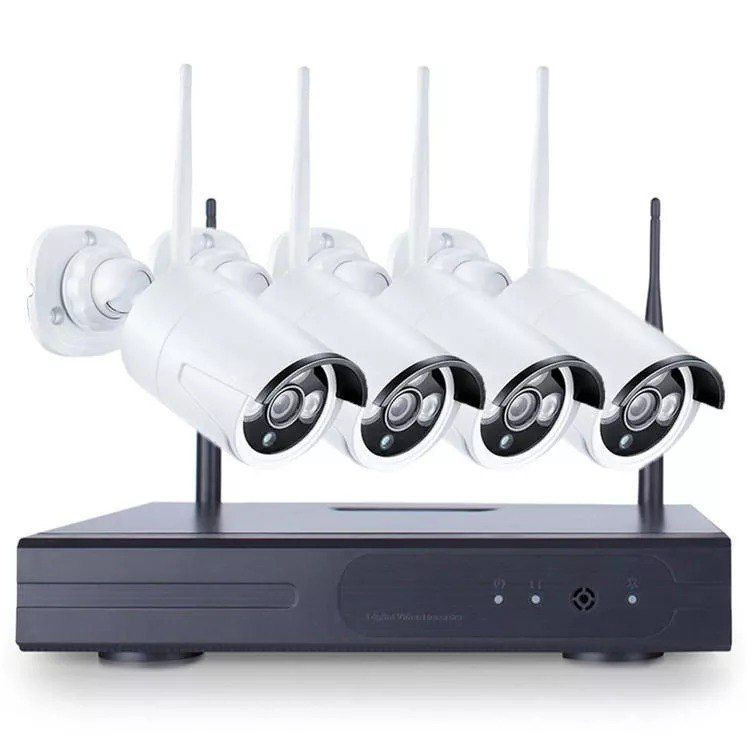 پکیج دوربین 4 کانال وایرلس 3 مگاپیکسل مدل XMEYE